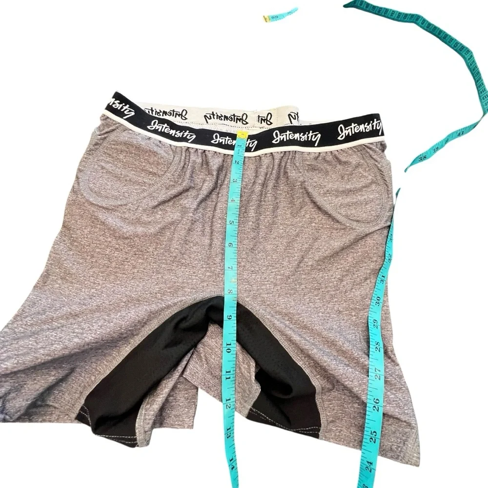 Intensity Girls‎ Low Rise Padded Fast Pitch Slider Compression Shorts Grey XL